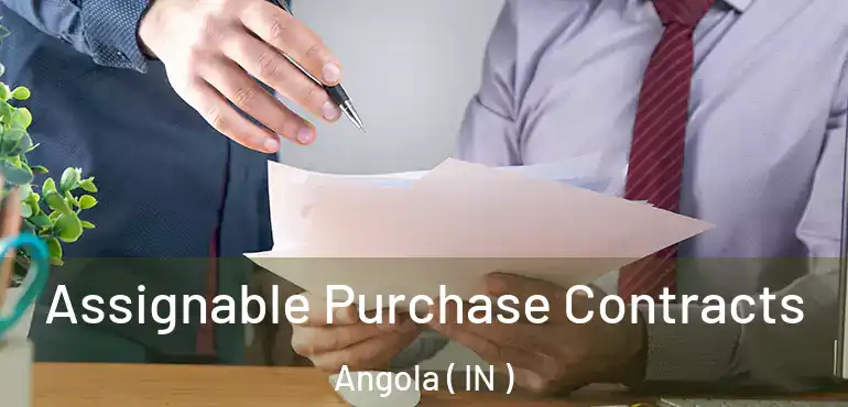  Assignable Purchase Contracts Angola ( IN )
