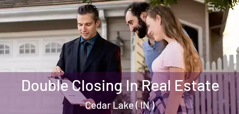 Double Closing In Real Estate Cedar Lake ( IN )