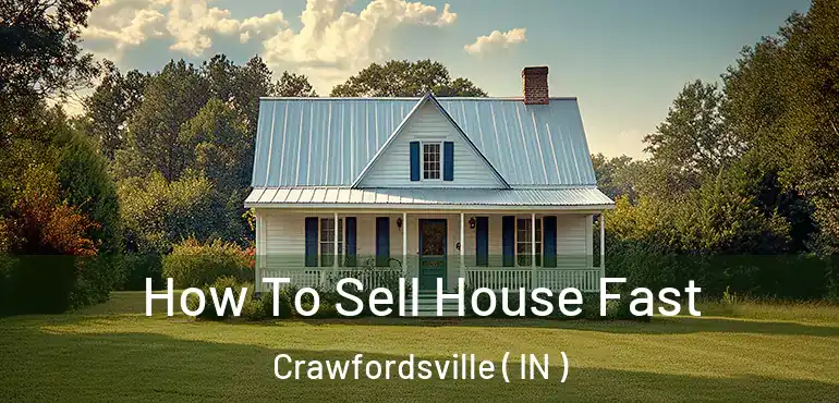 How To Sell House Fast Crawfordsville ( IN )