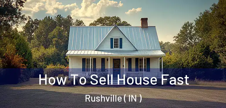  How To Sell House Fast Rushville ( IN )