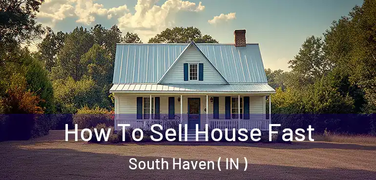  How To Sell House Fast South Haven ( IN )