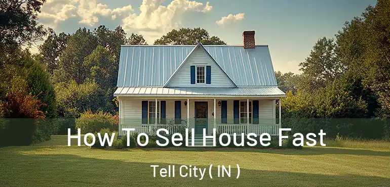 How To Sell House Fast Tell City ( IN )