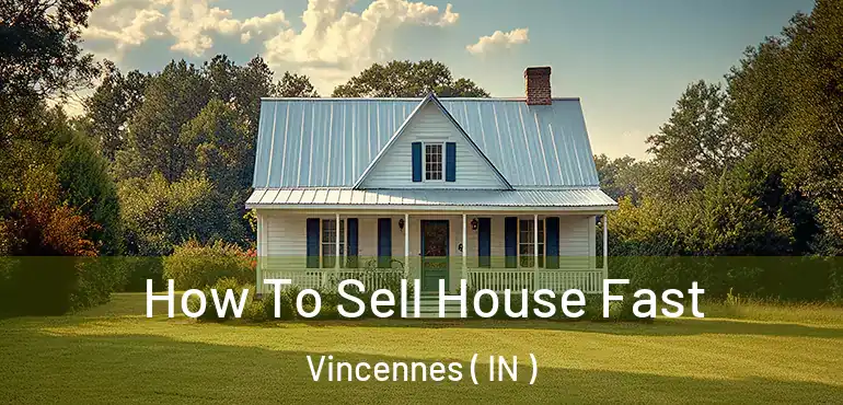  How To Sell House Fast Vincennes ( IN )