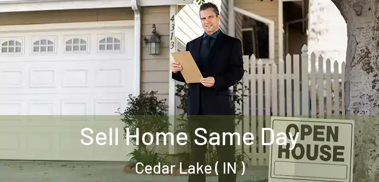Sell Home Same Day Cedar Lake ( IN )