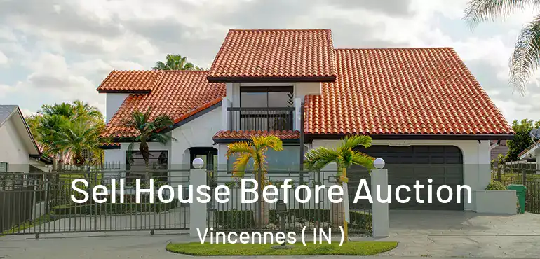  Sell House Before Auction Vincennes ( IN )
