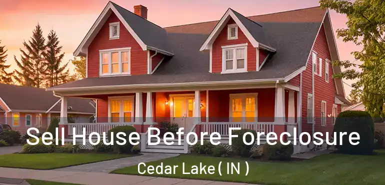 Sell House Before Foreclosure Cedar Lake ( IN )