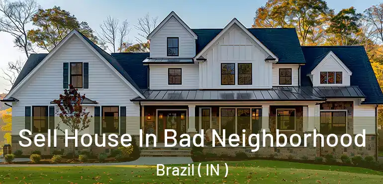 Sell House In Bad Neighborhood Brazil ( IN )