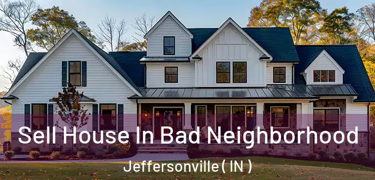 Sell House In Bad Neighborhood Jeffersonville ( IN )