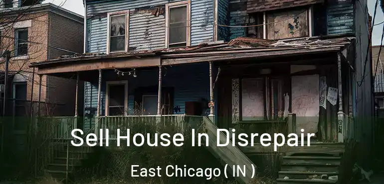  Sell House In Disrepair East Chicago ( IN )