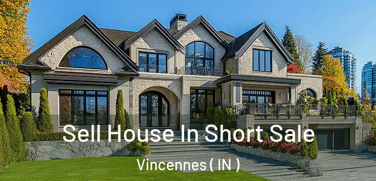 Sell House In Short Sale Vincennes ( IN )