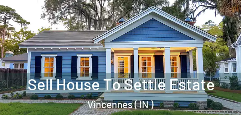Sell House To Settle Estate Vincennes ( IN )