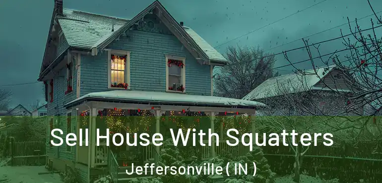  Sell House With Squatters Jeffersonville ( IN )