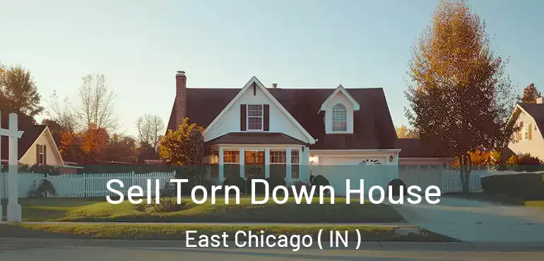  Sell Torn Down House East Chicago ( IN )