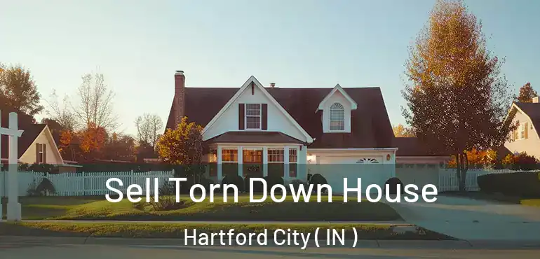  Sell Torn Down House Hartford City ( IN )
