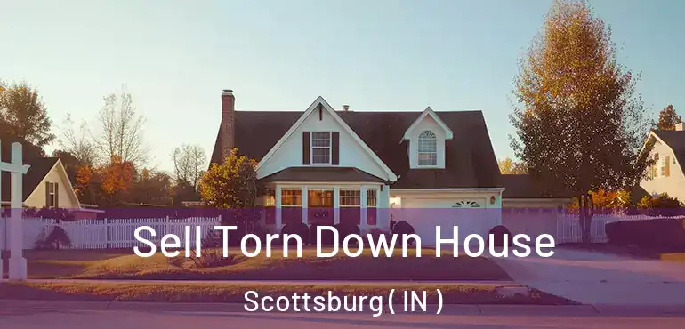  Sell Torn Down House Scottsburg ( IN )