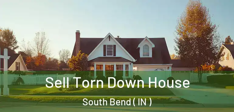 Sell Torn Down House South Bend ( IN )