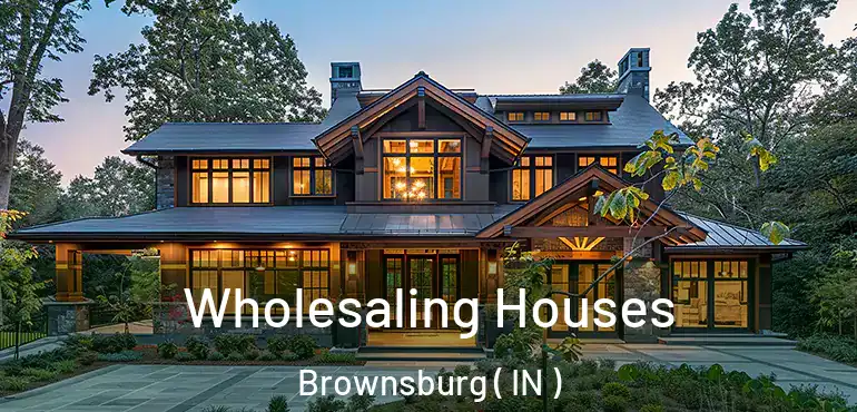  Wholesaling Houses Brownsburg ( IN )
