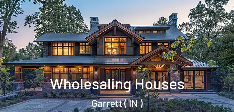 Wholesaling Houses Garrett ( IN )
