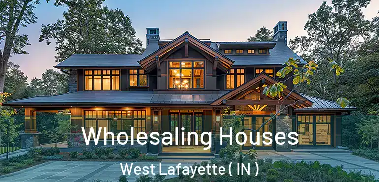 Wholesaling Houses West Lafayette ( IN )