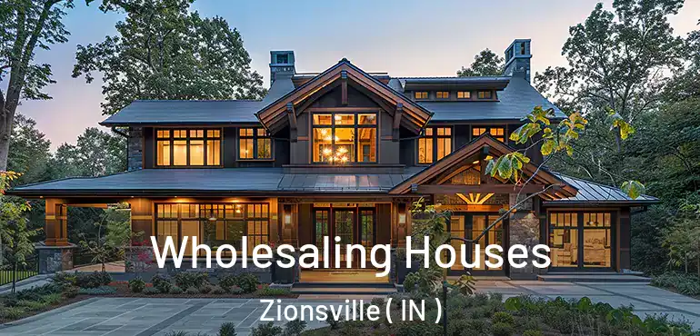 Wholesaling Houses Zionsville ( IN )